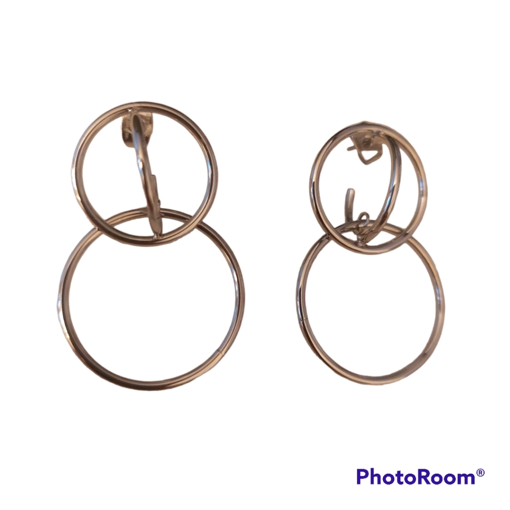 2/$30 Steelx Earrings Style Loop Hoop SL P12